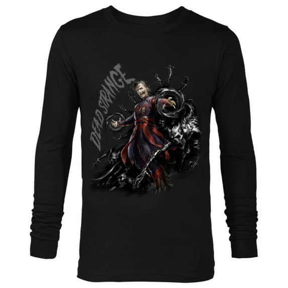 Marvel Doctor Strange Multiverse of Madness the Dead Strange - Long Sleeve T-Shirt for Men - Customized-Black