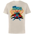 thumbnail image 1 of Marvel Doctor Strange Retro Comic Art - Short Sleeve Cotton T-Shirt for Adults - Customized-Natural, 1 of 5
