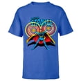 thumbnail image 1 of Marvel Doctor Strange Retro Comic Art - Short Sleeve T-Shirt for Kids - Customized-Royal, 1 of 5