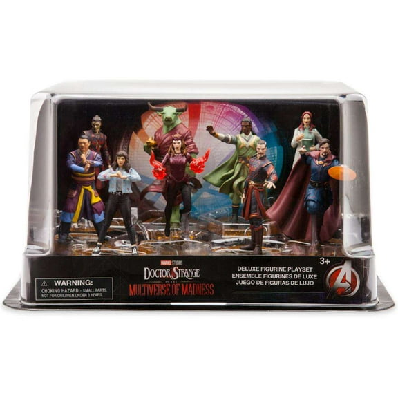 Marvel Doctor Strange in the Multiverse of Madness 9-Piece Deluxe PVC Figure Play Set
