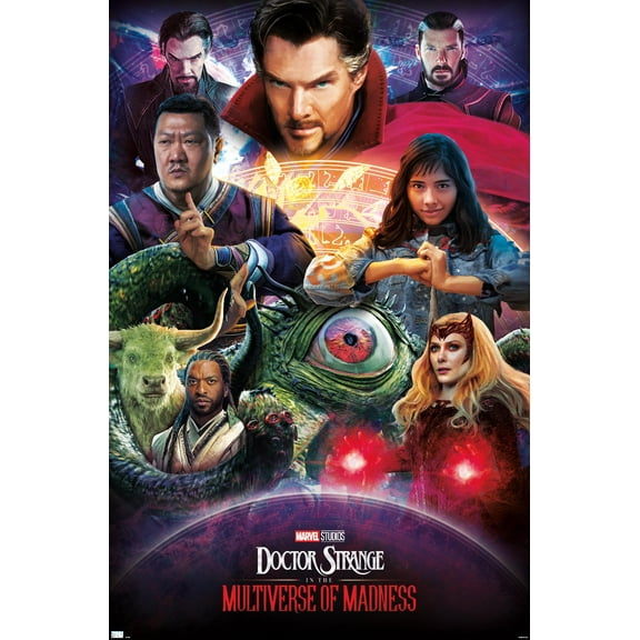 Marvel Doctor Strange in the Multiverse of Madness - Amazing Wall Poster, 22.375" x 34"