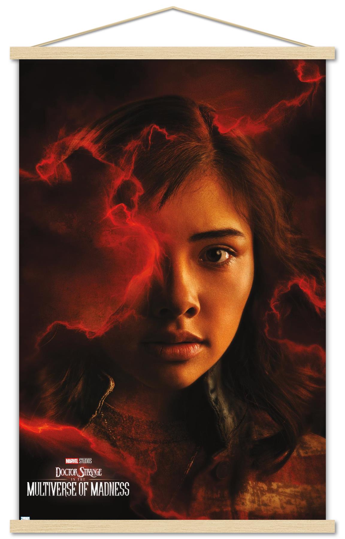 Marvel Doctor Strange in the Multiverse of Madness - America Chavez One Sheet Wall Poster with Magnetic Frame, 22.375" x 34"