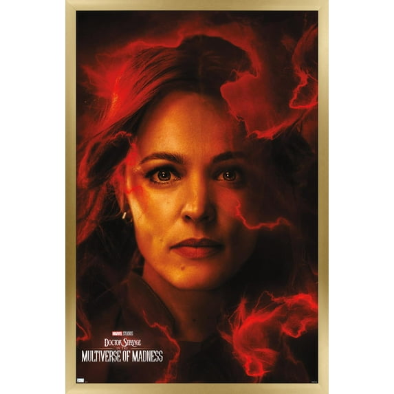 Marvel Doctor Strange in the Multiverse of Madness - Christine Palmer One Sheet Wall Poster, 22.375" x 34" Framed