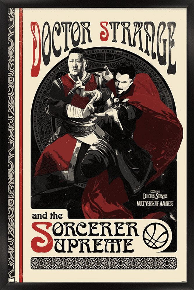 Marvel Doctor Strange in the Multiverse of Madness - Duo Wall Poster, 14.725" x 22.375", Framed