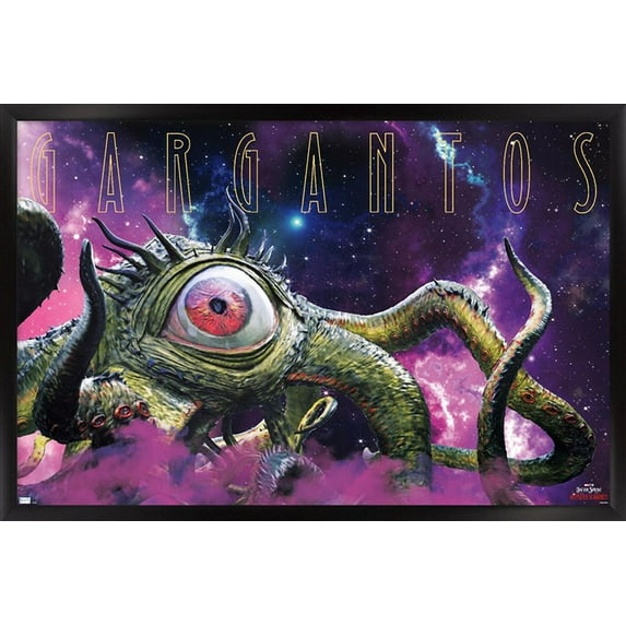 Marvel Doctor Strange in the Multiverse of Madness - Gargantos Wall Poster, 14.725" x 22.375", Framed