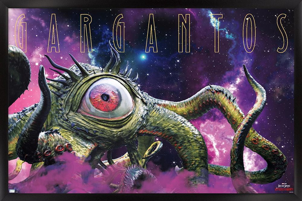 Marvel Doctor Strange in the Multiverse of Madness - Gargantos Wall Poster, 22.375" x 34", Framed