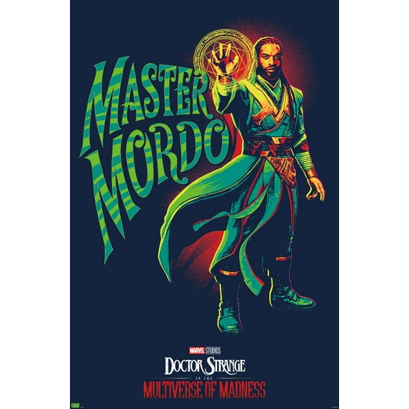 Marvel Doctor Strange in the Multiverse of Madness - Master Mordo Wall Poster, 14.725" x 22.375"