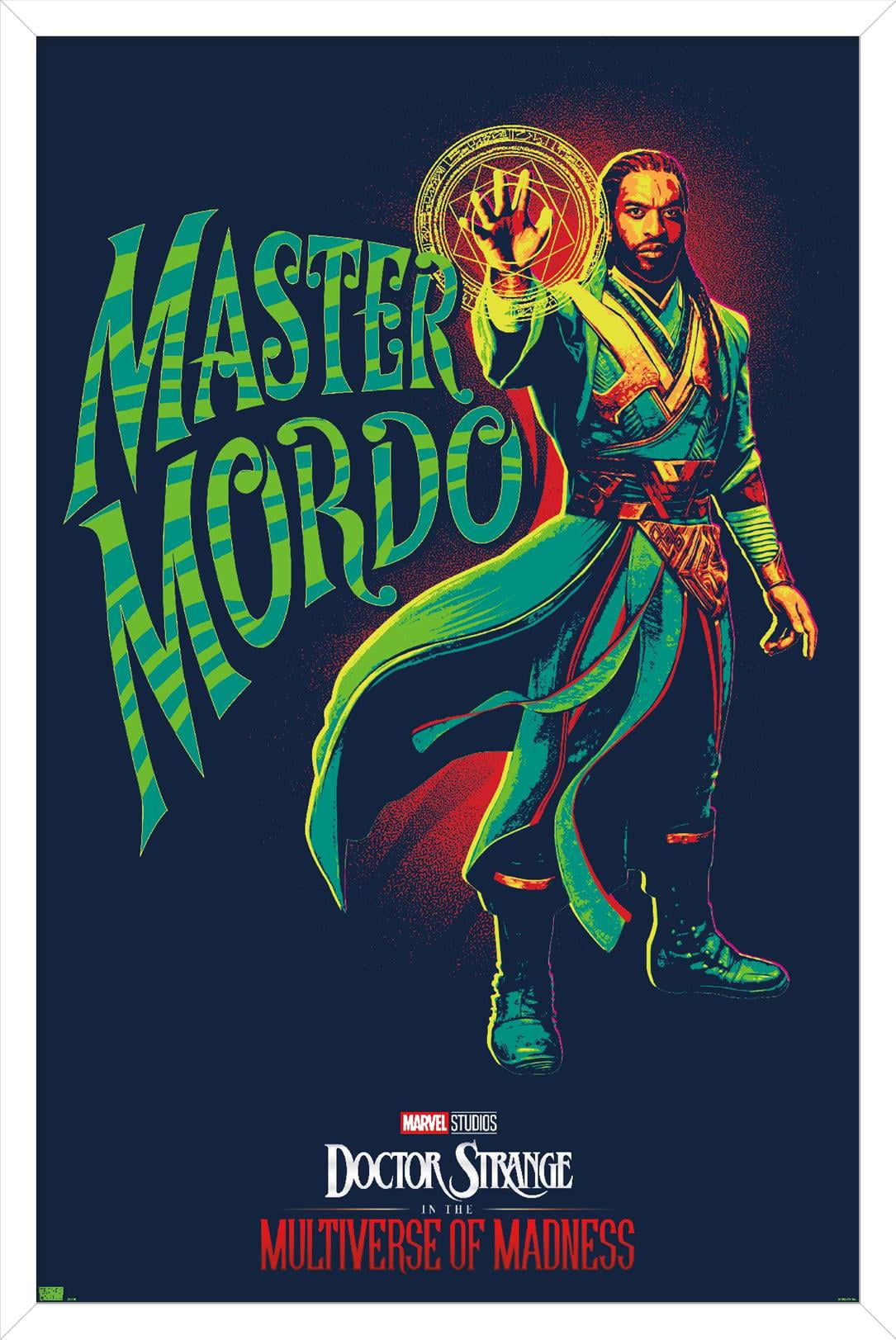 Marvel Doctor Strange in the Multiverse of Madness - Master Mordo Wall Poster, 22.375" x 34" Framed
