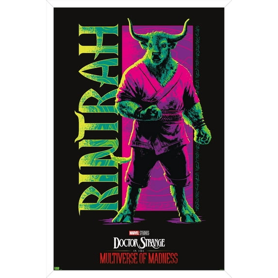 Marvel Doctor Strange in the Multiverse of Madness - Rintrah Wall Poster, 14.725" x 22.375" Framed