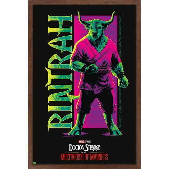 Marvel Doctor Strange in the Multiverse of Madness - Rintrah Wall Poster, 22.375" x 34" Framed
