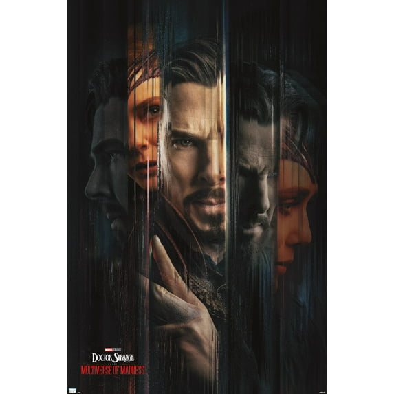 Marvel Doctor Strange in the Multiverse of Madness - Teaser One Sheet Wall Poster, 22.375" x 34"