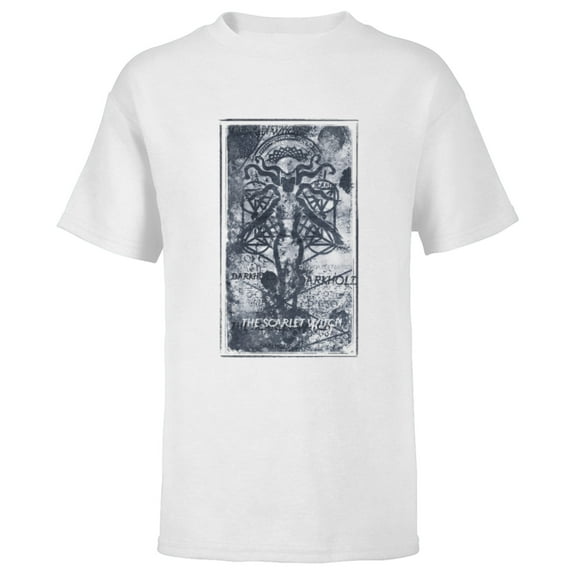 Marvel Doctor Strange the Scarlett Witch Darkhold - Short Sleeve T-Shirt for Kids - Customized-White