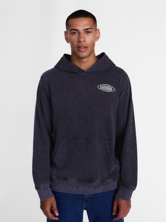 Men's Doctor Doom Front and Back Graphic Hoodie, Sizes XS-4XLT