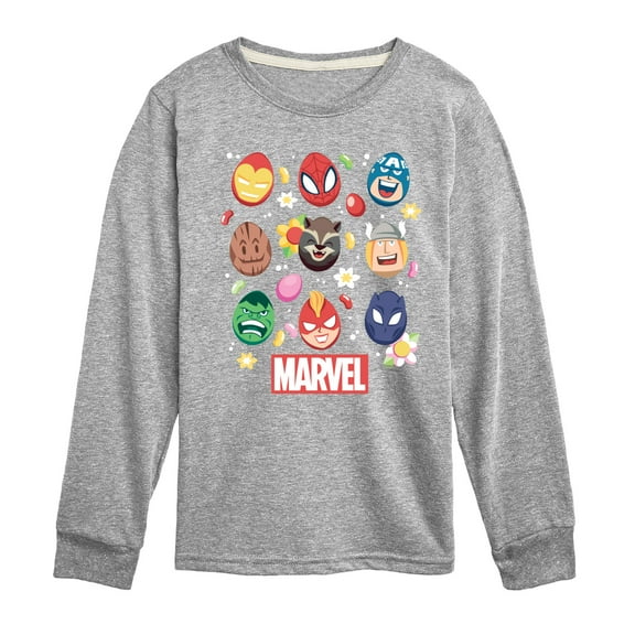 Marvel - Easter Egg Group - Kids Long Sleeve Graphic T-Shirt