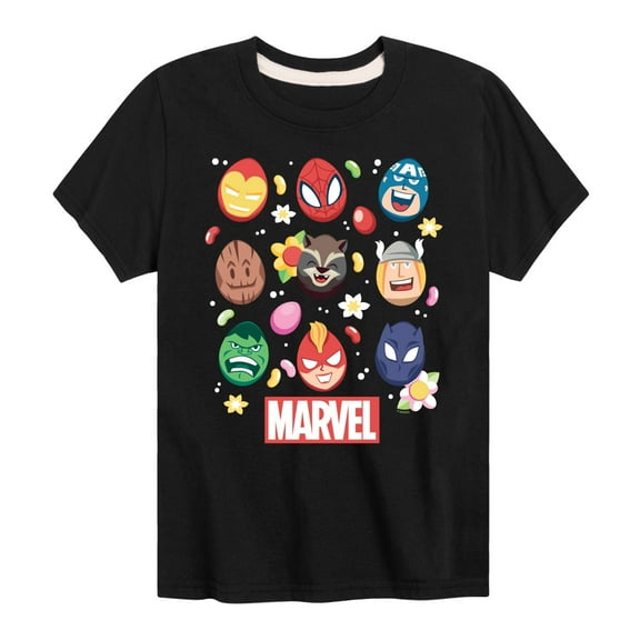 Marvel - Easter Egg Group - Toddler And Youth Short Sleeve Graphic T-Shirt