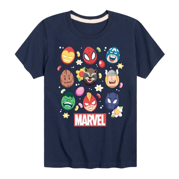 Marvel - Easter Egg Group - Toddler And Youth Short Sleeve Graphic T-Shirt