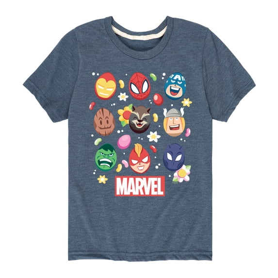Marvel - Easter Egg Group - Toddler And Youth Short Sleeve Graphic T-Shirt