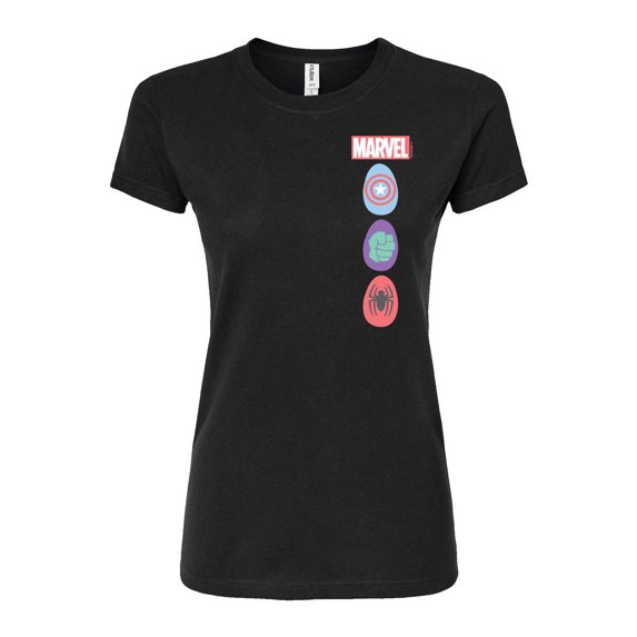 Marvel - Easter - Juniors Fitted Graphic T-Shirt