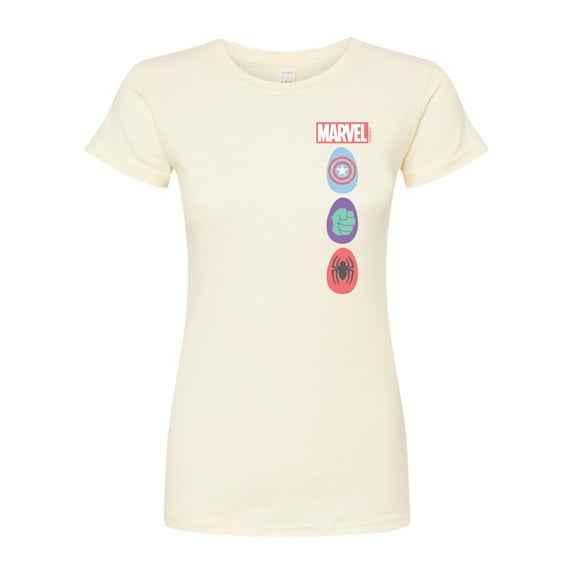 Marvel - Easter - Juniors Fitted Graphic T-Shirt