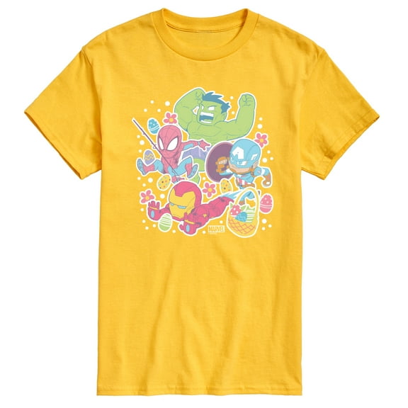 Marvel - Easter Stickers - Men's Short Sleeve Graphic T-Shirt