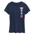 thumbnail image 1 of Marvel - Easter - Women's Short Sleeve Graphic T-Shirt, 1 of 5