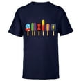 thumbnail image 1 of Marvel Eat The Universe Avengers Summer Popsicles - Short Sleeve T-Shirt for Kids - Customized-Navy, 1 of 5