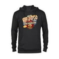thumbnail image 1 of Marvel Eat The Universe Repulsor Blast BBQ Cheeseburger - Pullover Hoodie for Adults - Customized-Black, 1 of 5