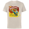 thumbnail image 1 of Marvel Eat The Universe X-Men Iceman Telepathic Tonic - Short Sleeve Cotton T-Shirt for Adults - Customized-Natural, 1 of 5