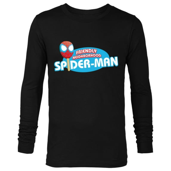 Marvel Eat the Universe Spider-Man Popsicle - Long Sleeve T-Shirt for Men - Customized-Black