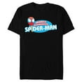 thumbnail image 1 of Marvel Eat the Universe Spider-Man Popsicle - Short Sleeve Blended T-Shirt for Adults - Customized-Black, 1 of 5