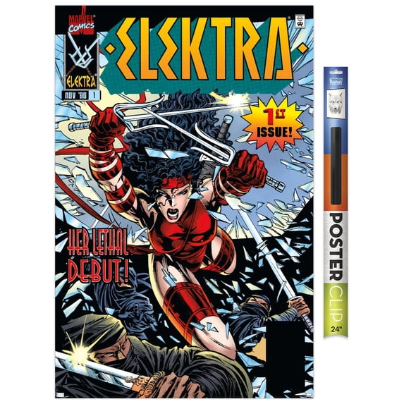 Marvel Elektra - Elektra #1 Wall Poster, 22.375" x 34"
