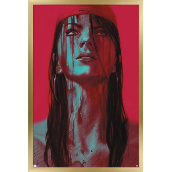 Marvel Elektra - Thunderbolts #11 Wall Poster, 14.725" x 22.375" Framed