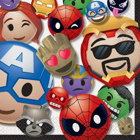 Marvel Emojis Lunch Napkins (16ct)