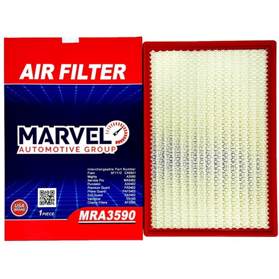 Marvel Engine Air Filter MRA3590 (53032404AA) Fits Dodge Ram 1500 2500 3500 2003-2010, Jeep Wrangler 2021 6.4L
