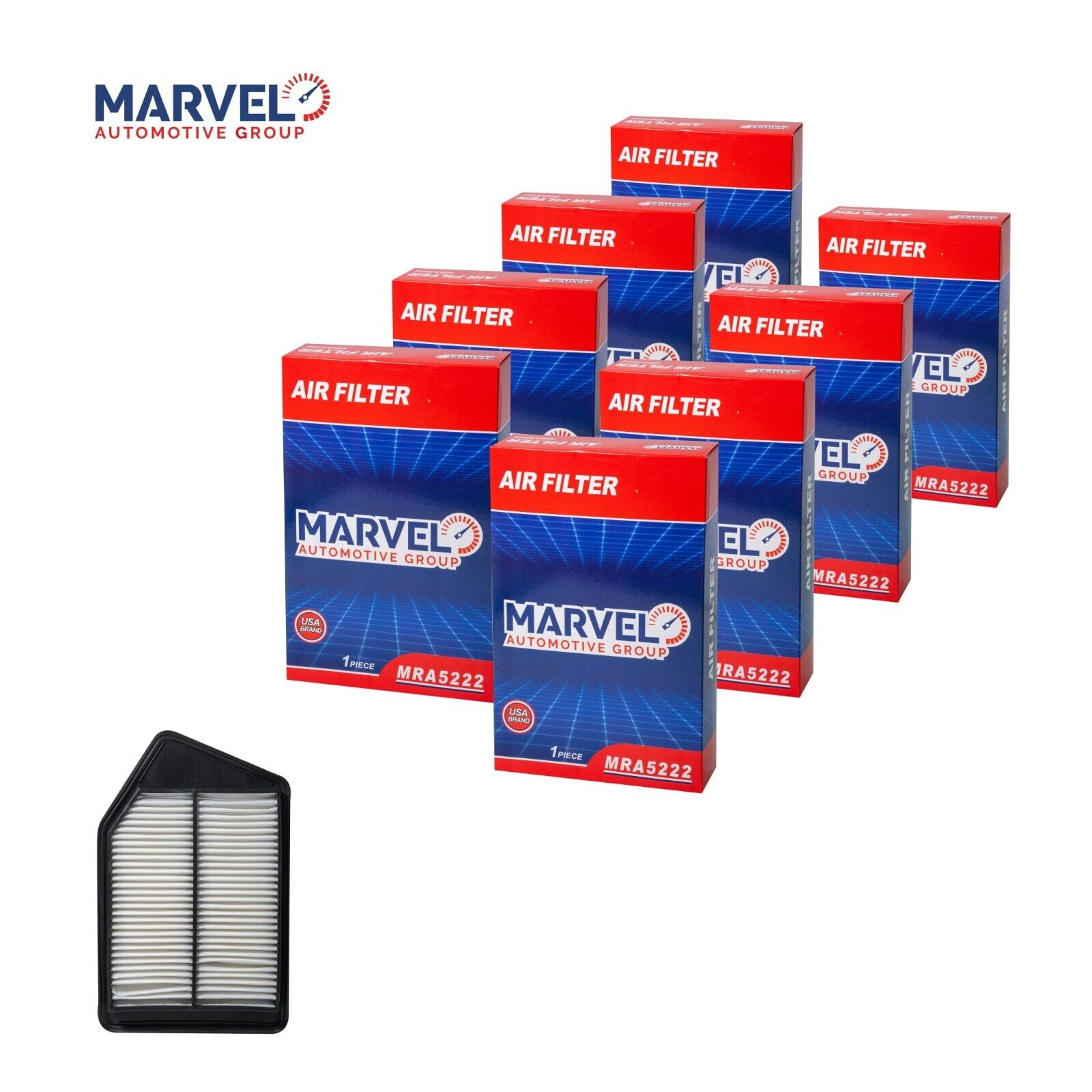 Marvel Engine Air Filter MRA5222 (172205A2A00) Fits Acura TLX 201520, Honda Accord 201317