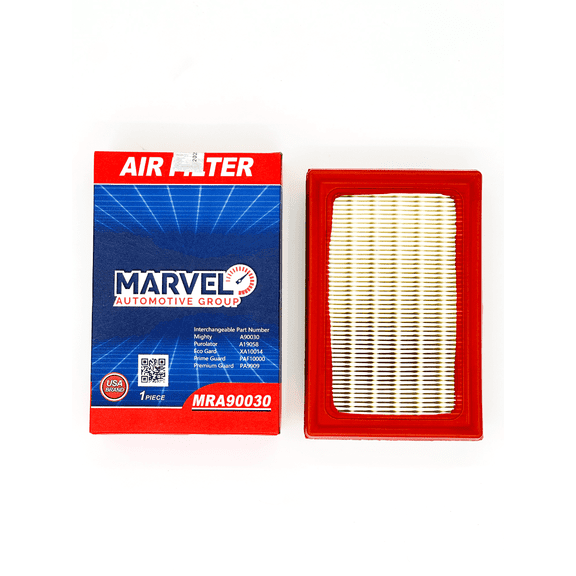 Marvel Engine Air Filter MRA90030 (17801-21060; AF885) Fits Toyota Corolla 20-23, Prius 17-22