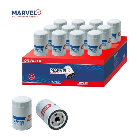 Marvel Engine Oil Filter MR159 (PF59, 6437462, 6437994) for Pontiac G6, Jeep Cherokee, GMC Sierra, Chevy, Buick, Cadillac, Saturn Aurang