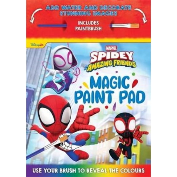 Marvel Entertainment Marvel Spidey & His Amazing Friends: Magic Paint Pad (Paperback)