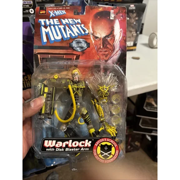 Marvel Entertainment X Men The Mutants Warlock Action Figure