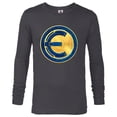 thumbnail image 1 of Marvel Eternals Blue and Yellow Icon - Long Sleeve T-Shirt for Men – Customized-Charcoal Heather, 1 of 5