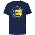 thumbnail image 1 of Marvel Eternals Blue and Yellow Icon - Short Sleeve Cotton T-Shirt for Adults - Customized-Navy, 1 of 5