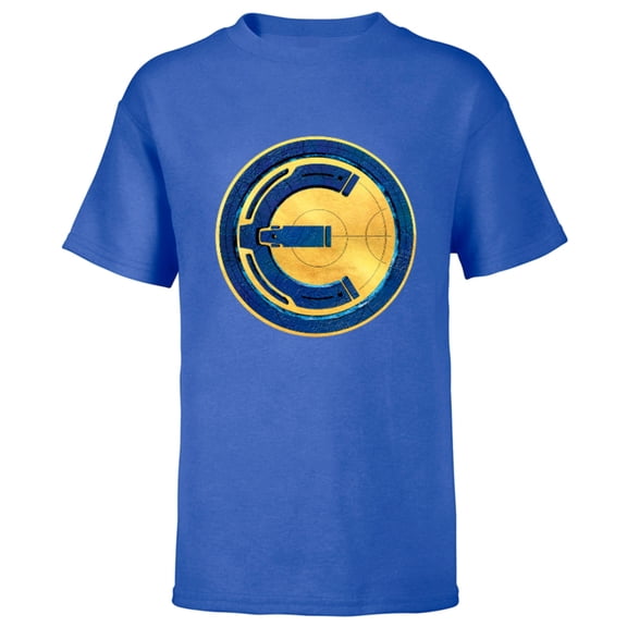 Marvel Eternals Blue and Yellow Icon - Short Sleeve T-Shirt for Kids – Customized-Royal