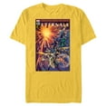 thumbnail image 1 of Marvel Eternals Comic Book Cover Immortals Walk the Earth - Short Sleeve Blended T-Shirt for Adults – Customized-Yellow, 1 of 5