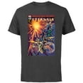 thumbnail image 1 of Marvel Eternals Comic Book Cover Immortals Walk the Earth - Short Sleeve Cotton T-Shirt for Adults - Customized-Charcoal, 1 of 5