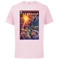 thumbnail image 1 of Marvel Eternals Comic Book Cover Immortals Walk the Earth - Short Sleeve Cotton T-Shirt for Adults - Customized-Soft Pink, 1 of 5