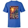 thumbnail image 1 of Marvel Eternals Comic Book Cover Immortals Walk the Earth - Short Sleeve T-Shirt for Kids – Customized-Royal, 1 of 5