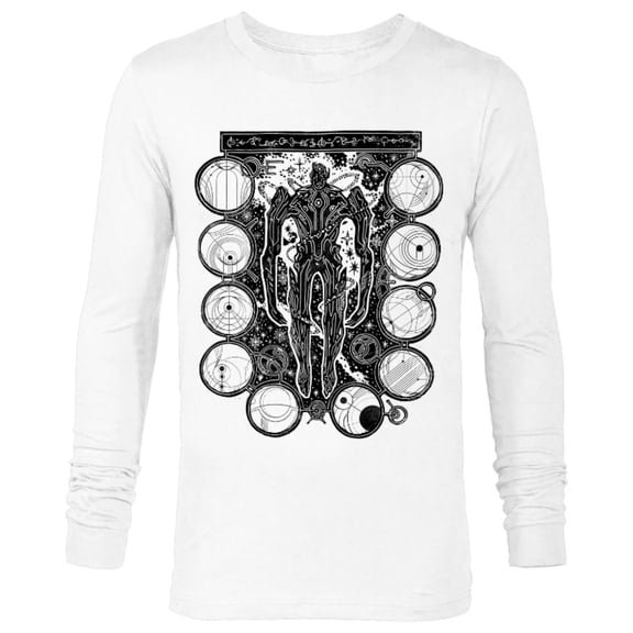 Marvel Eternals Cosmic Sphere Black and White - Long Sleeve T-Shirt for Men – Customized-White