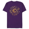 thumbnail image 1 of Marvel Eternals Geometric Golden Spheres - Short Sleeve Blended T-Shirt for Adults – Customized-Purple, 1 of 5