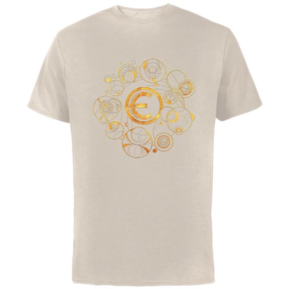 Marvel Eternals Geometric Golden Spheres - Short Sleeve Cotton T-Shirt for Adults - Customized-Natural