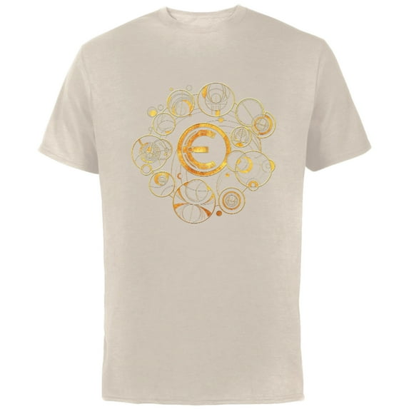 Marvel Eternals Geometric Golden Spheres - Short Sleeve Cotton T-Shirt for Adults - Customized-Natural